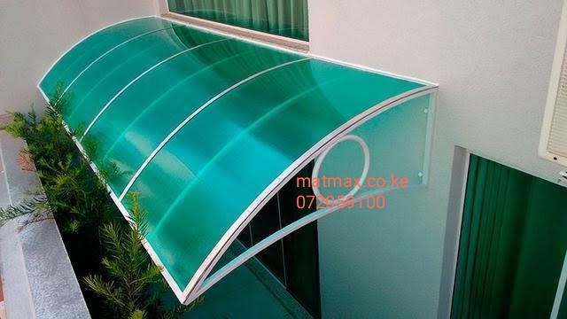 coloured polycarbonate canopy shade in nairobi